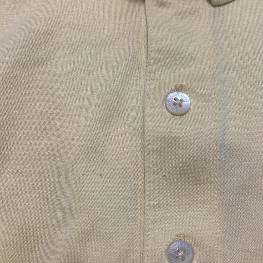 Amen Corner Polo Shirt Sz XXL Augusta Nationals 60s 2-Ply 2-Mercerized Yellow